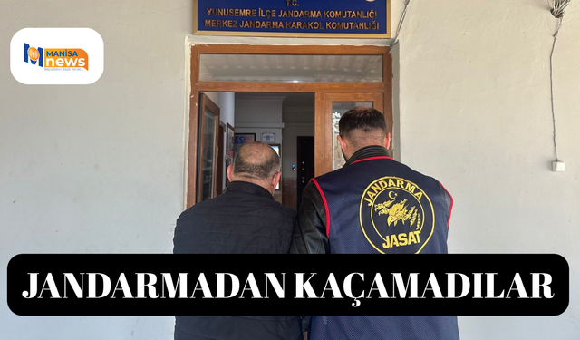 Jandarmadan kaçamadılar