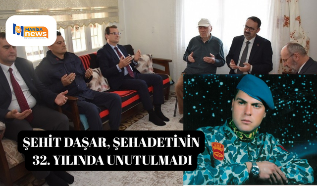 Şehit Daşar, şehadetinin 32. yılında unutulmadı