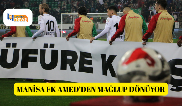 Amed, Manisa FK'yı 2-0 Mağlup Etti