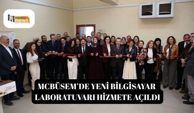 MCBÜSEM’de yeni bilgisayar laboratuvarı hizmete açıldı