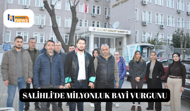 Salihli'de milyonluk bayi vurgunu