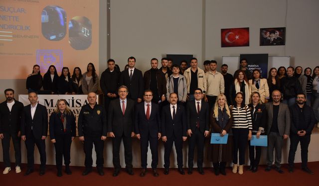 Salihli’de üniversite öğrencilerine siber suçlar ve dolandırıcılık eğitimi