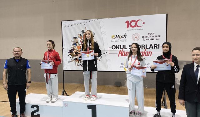 Yunusemreli Meyra'dan altın madalya