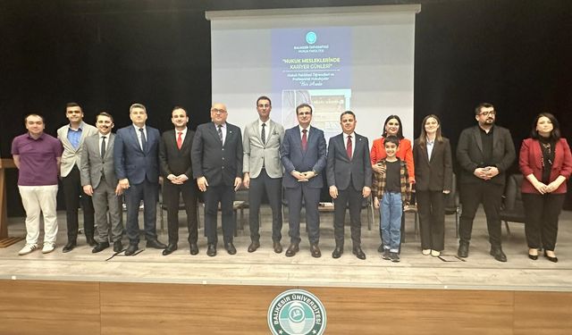 Salihli Kaymakamı Güldoğan, geleceğin hukukçularıyla buluştu