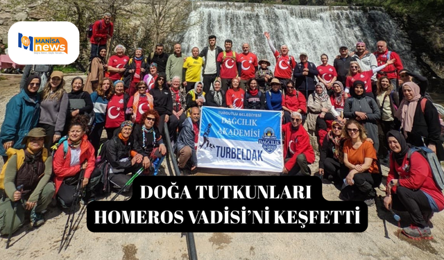 Doğa tutkunları Homeros Vadisi’ni keşfetti