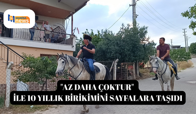"Az daha çoktur" ile 10 yıllık birikimini sayfalara taşıdı