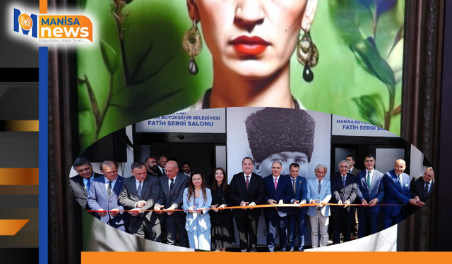 Frida Kahlo Sergisi Manisa'da kapılarını açtı
