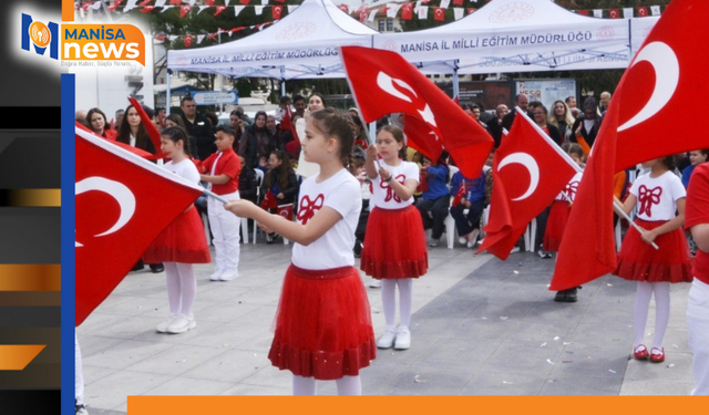 Manisa'da 23 Nisan Çocuk Bayramı kutlandı