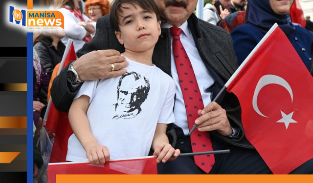 EMNİYET MÜDÜRÜ AKTAŞ, 23 NİSAN COŞKUSUNA ORTAK OLDU