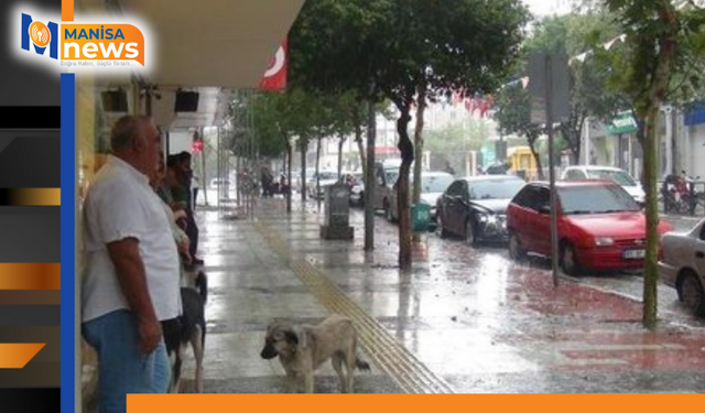 Manisa 24 saatte en çok yağış alan il oldu