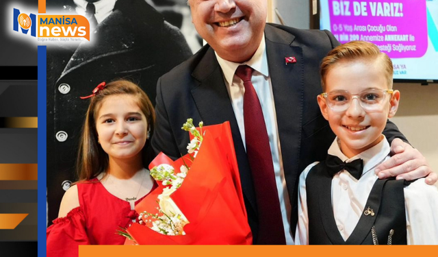 Başkan Dutlulu koltuğunu çocuklara emanet etti
