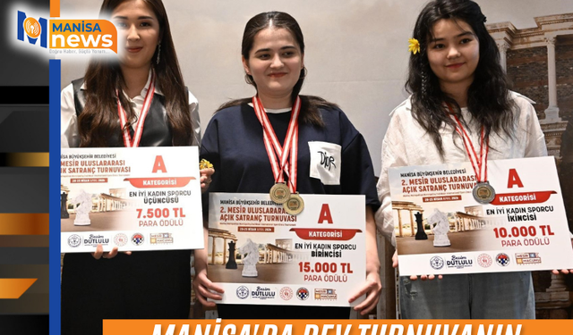 Manisa'da dev turnuvanın şampiyonu Azerbaycanlı Rasulov oldu