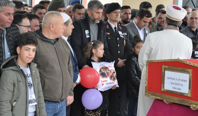 Kaza kurbanı Manisalı Uzman Çavuş’a acı veda