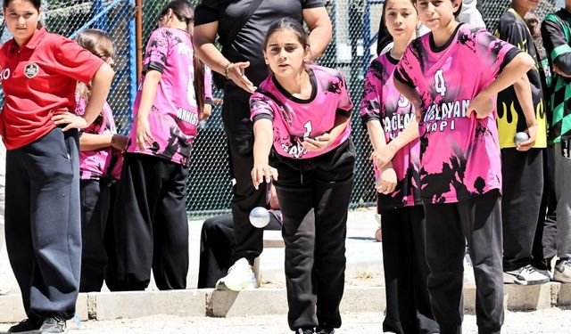 Manisa’da Okul Sporları Bocce Grup müsabakaları başladı