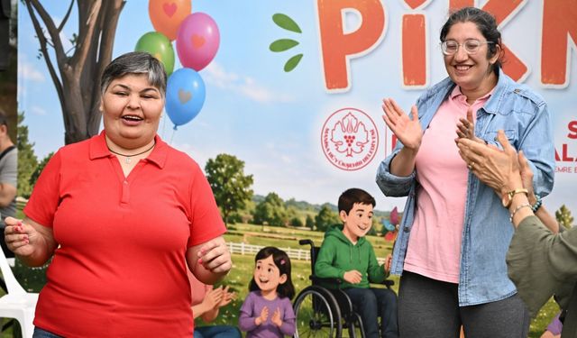 Özel bireyler piknikte gönüllerince eğlendi