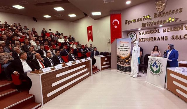 Türkiye'nin ilk zirai mücadele test istasyonu Sarıgöl'de açıldı