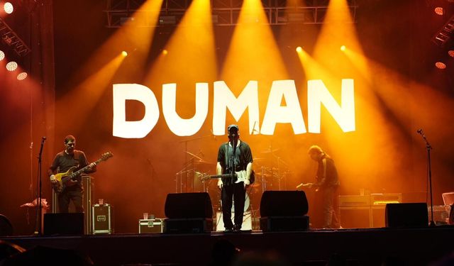 Duman konseriyle Gençlik Festivali’ne muhteşem final