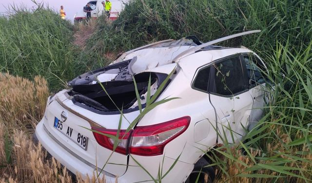 Manisa’da trafik kazası: 2’si çocuk 3 yaralı
