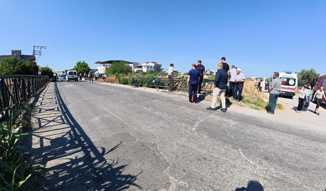 Çöp toplama aracı dereye uçtu: 3 işçi yaralandı