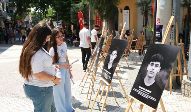 Çocuk işçiliğine karşı farkındalık sergisi