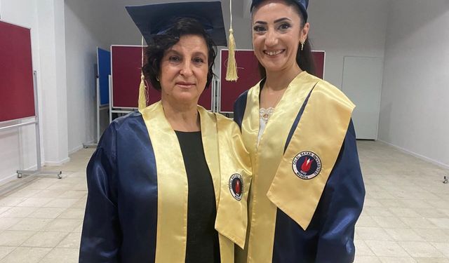 Üniversite hayalini 56 yaşında gerçekleştirdi