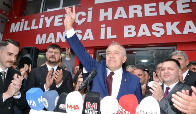 MHP Manisa’da devir teslim töreninde birlik ve Cumhur İttifakı vurgusu