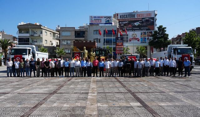 Turgutlu Belediyesinin araç filosu güçlendi