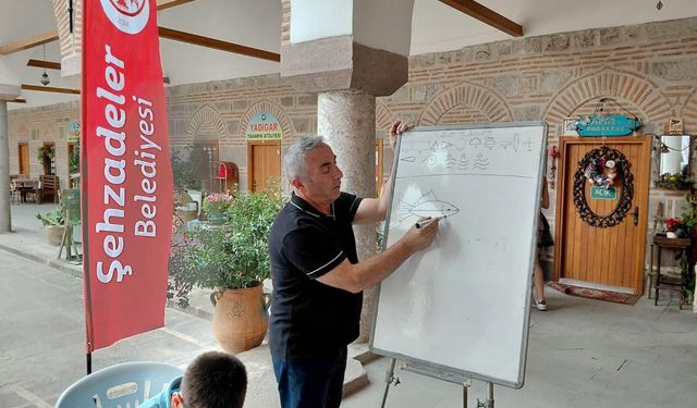 Tarihi Kurşunlu Han’da sanatın izinde yeni yetenekler yetişiyor