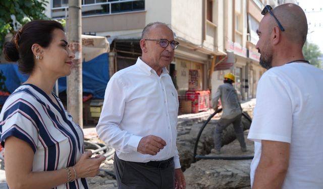 Turgutlu'da altyapı seferberliği sürüyor