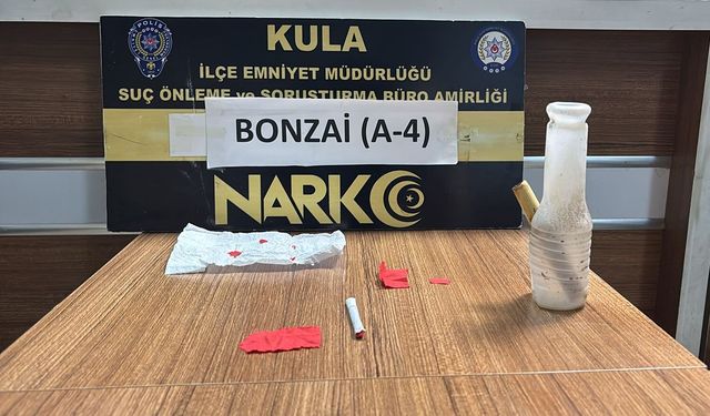 Kula Emniyeti'nden bir gecede 3 uyuşturucu operasyonu