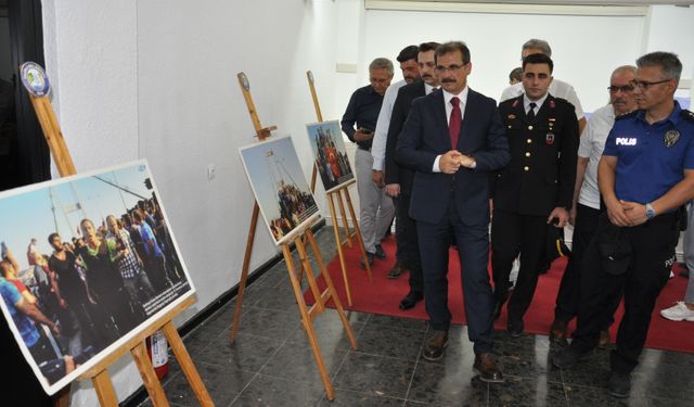 Salihli’de "15 Temmuz Destanı Fotoğraf Sergisi" açıldı