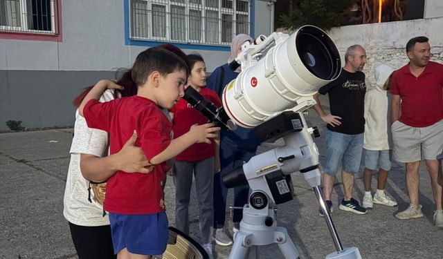 Bilim Demirci'de gökyüzü şöleni