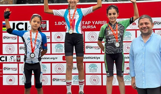 Akhisarlı pedallar Bursa'da zirveye çıktı