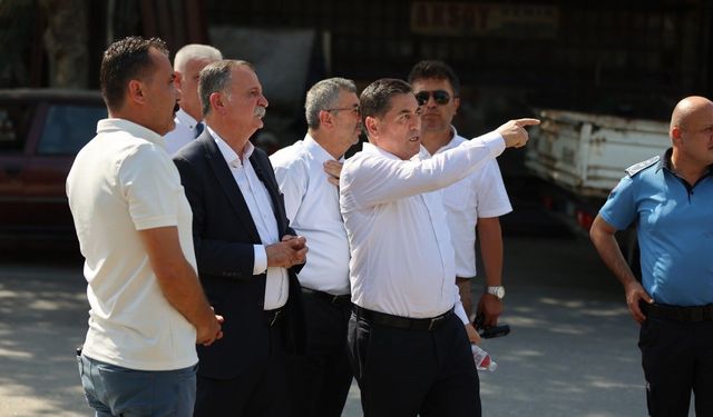 Başkan Balaban sanayi esnafının sorunları yerinde inceledi