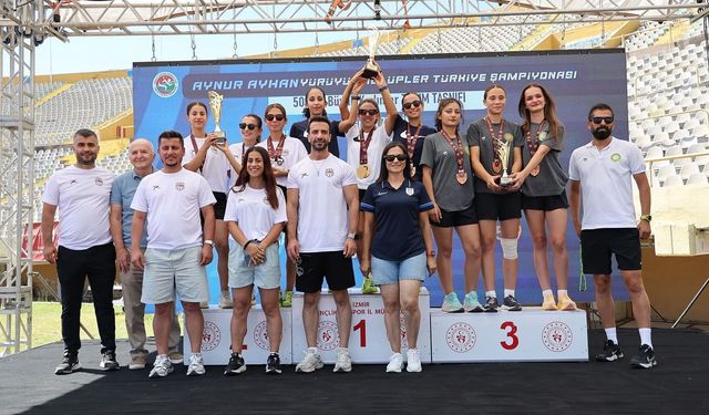 Manisa BBSK'dan Türkiye Kupası'nda madalya yağmuru
