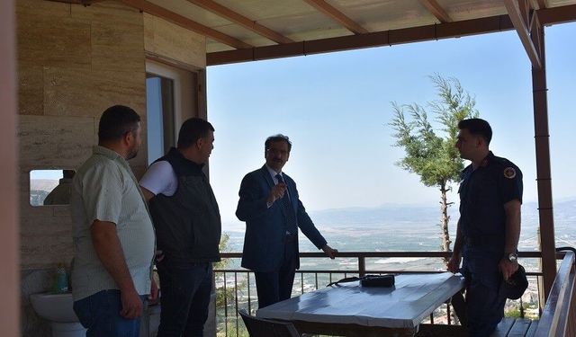 Salihli Kaymakamı Güldoğan'dan 'ateş yakmayın' uyarısı