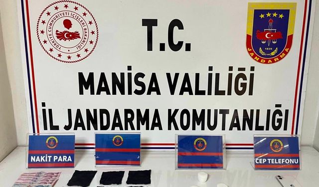 Manisa jandarmasından 2 ilçede uyuşturucu operasyonu