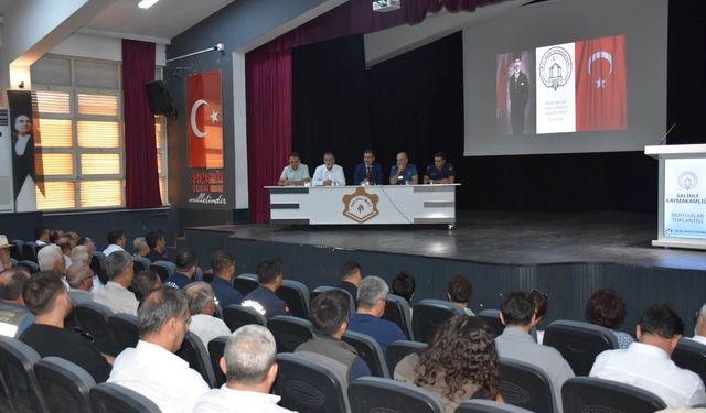 Salihli'de muhtarlara yangın riskine karşı kritik uyarılar