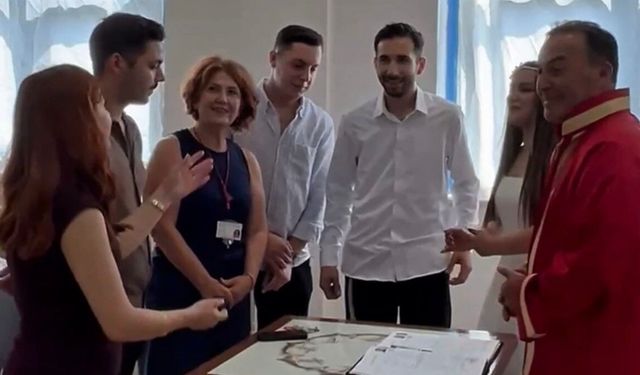 Nikah masası hastane odasına kuruldu