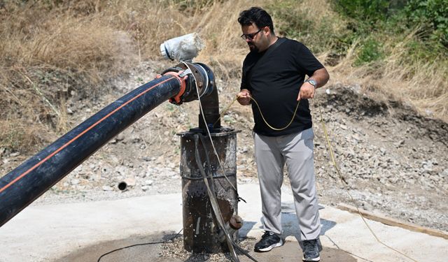 MASKİ’den Manisa’nın içme suyuna saniyede 400 litrelik takviye