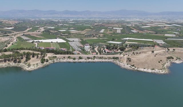 Alaşehir Ovası'nda 28 bin 780 dekar arazi modern sulama sistemiyle buluştu