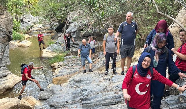 TURBELDAK’ın rotası Çıkrıkçı-Karacaali Kanyonu oldu