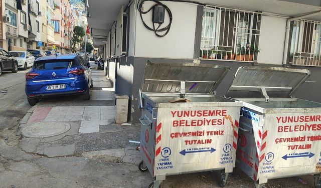 Yunusemre'de eski konteynerlere ‘yeniden hayat' veriliyor
