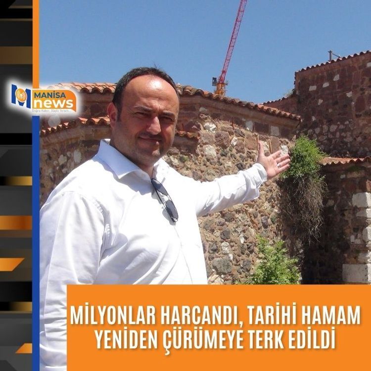 Milyonlar harcandı, tarihi hamam yeniden çürümeye terk edildi