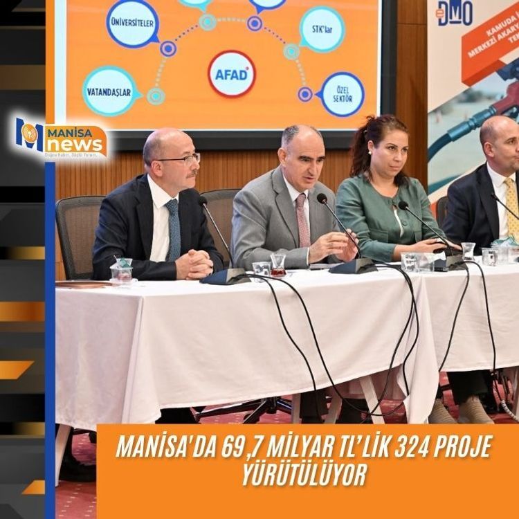 Manisa'da 69,7 milyar TL’lik 324 proje yürütülüyor