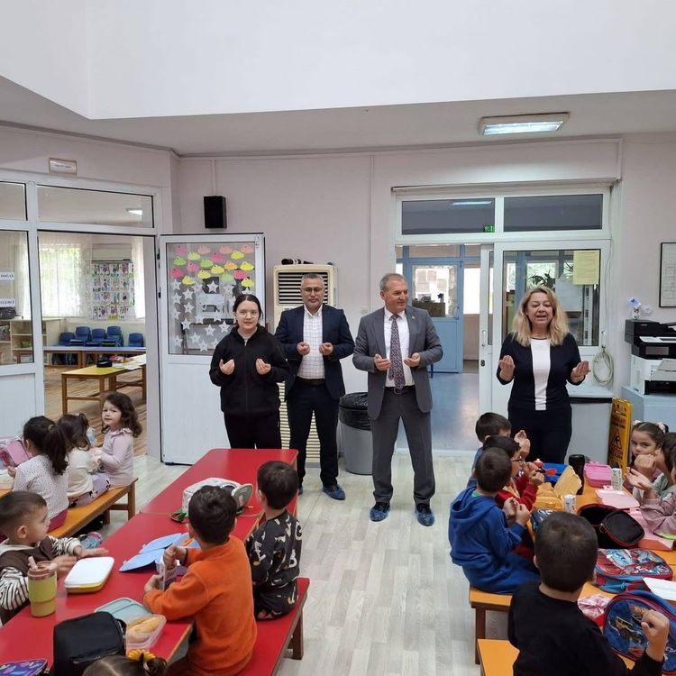 Sarıgöl’de okul öncesi eğitime yakın takip
