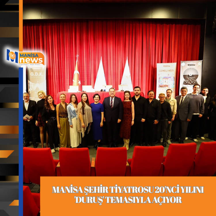 Manisa Şehir Tiyatrosu 20'nci yılını 'Duruş' temasıyla açıyor