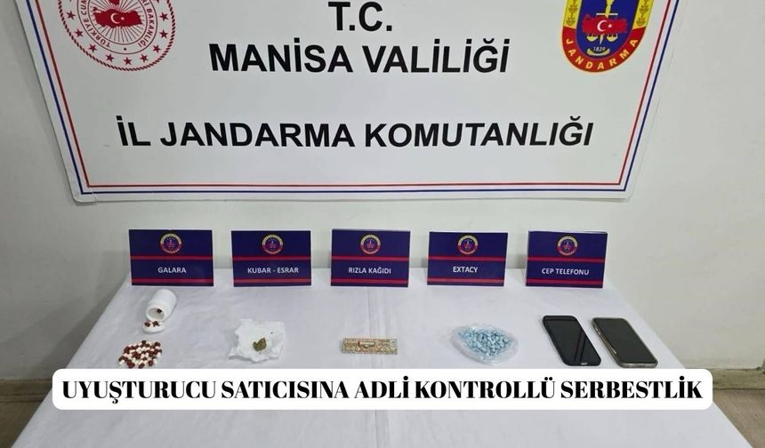 Uyuşturucu satıcısına adli kontrollü serbestlik