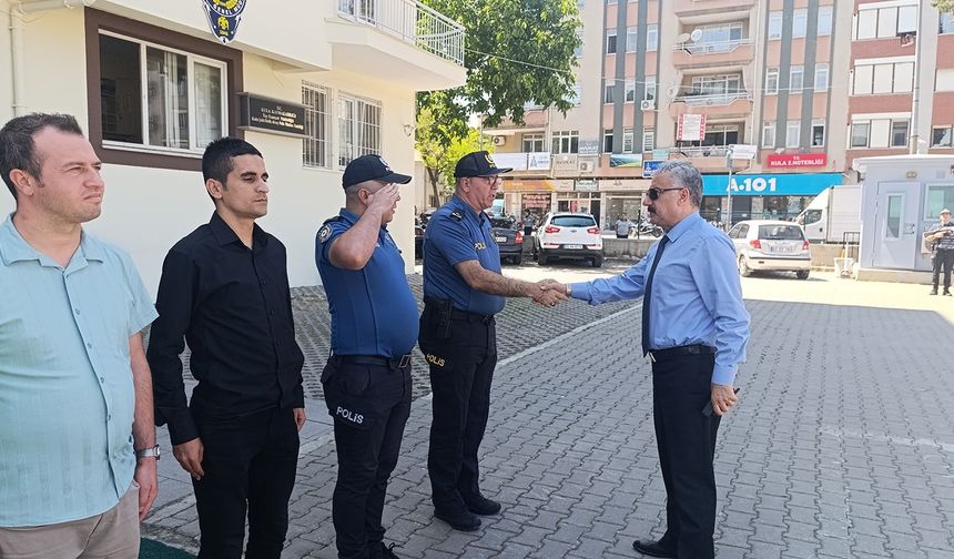 İl Emniyet Müdürü Aktaş'tan Kula'ya ziyaret