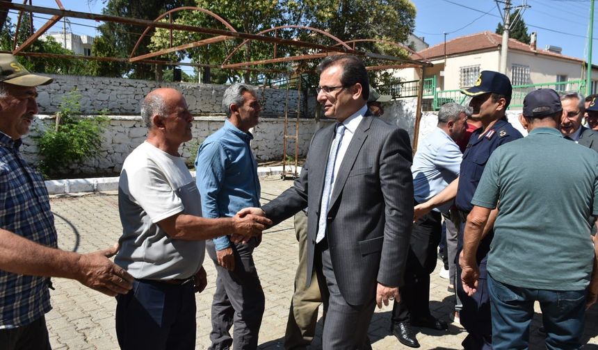 Salihli Kaymakamı Güldoğan, 3 mahallede talepleri dinledi